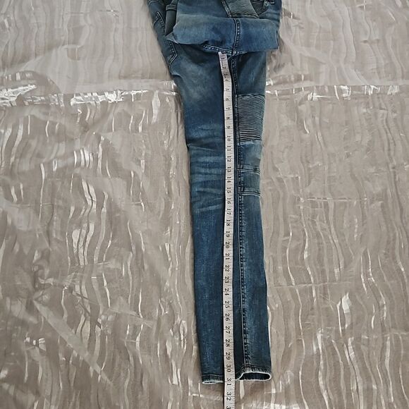 H&M Men Skinny Jeans 30 Light Blue Washed - Picture 8 of 16